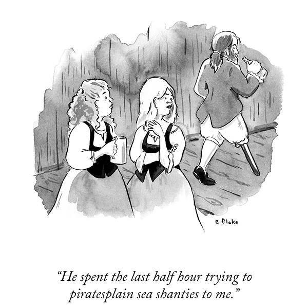 This meme about a pirate 'mansplaining' to women reminds us of Grainneog founder Stefan Clist.